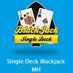 Single Deck Blackjack MHのアイコン画像。