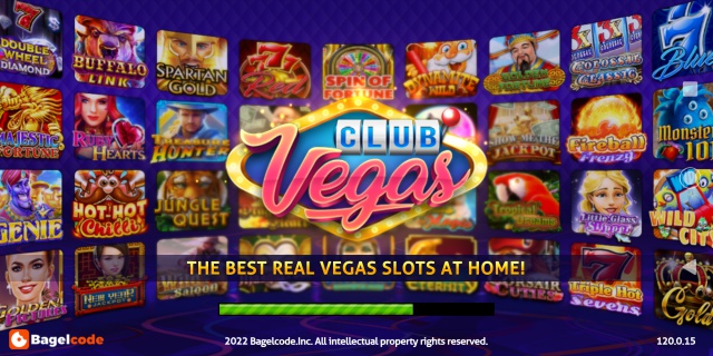 CLUB Vegasのトップページ画像。